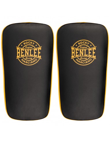 BENLEE leather pads: Curved Thai pads for full training control