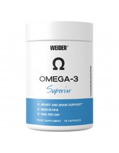Weider Omega-3 : des capsules d'huile de poisson pour ton bien-être
