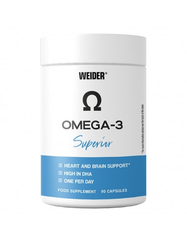 Weider Omega-3 : des capsules d'huile de poisson pour ton bien-être