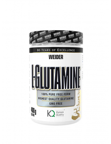 Regeneration and performance with Weider L-glutamine powder