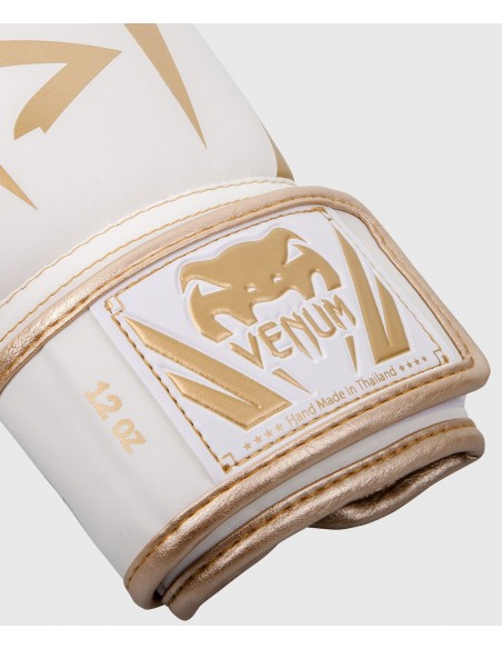 Gants de boxe Elite - venum Blanc Or achat en ligne