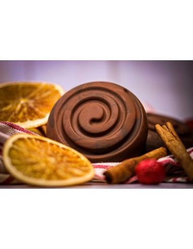 Savon artisanal mélangé à froid Cacao Cannelle - ViviSoaps