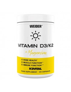 Vitamina D3 e K2 - Acquista Weider nel negozio online svizzero