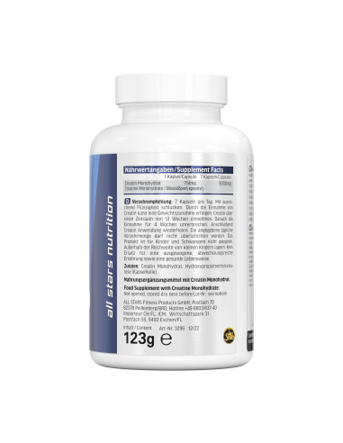 Creatine Mega Caps 150 Caps - All Stars - buy in Swiss online shop