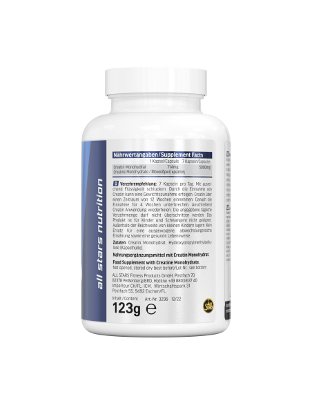 Creatine Mega Caps 150 Caps - All Stars - buy in Swiss online shop