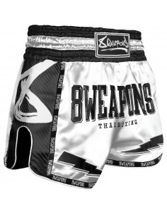8 Weapons Thai Shorts Carbon Snow Night