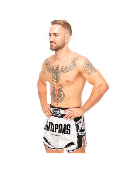 Buy Thai Shorts Carbon Snow Night 8WEAPONS in the Swiss online shop
