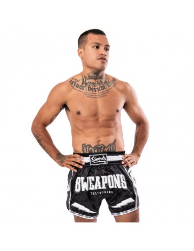 Pantaloncini Muay Thai Carbon - 8WEAPONS - acquista nel negozio online svizzero