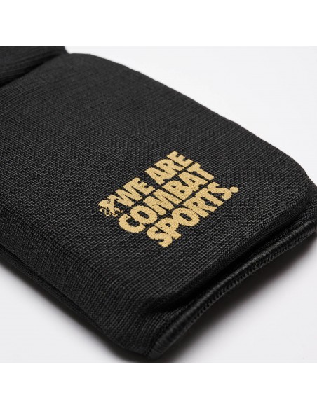 Shin guard with foot - Leone1947 Confort for kickboxing and Muay Thai