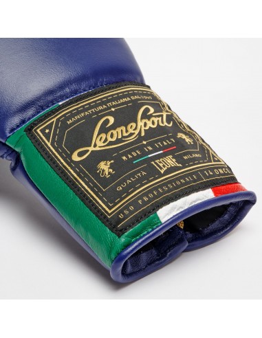 Handmade boxing gloves Orlando Laced in leather - Leone Sport