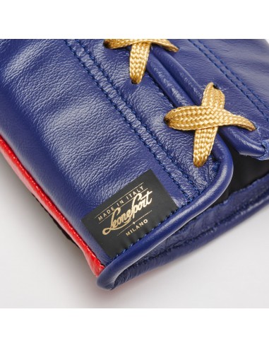 Handmade boxing gloves Orlando Laced in leather - Leone Sport