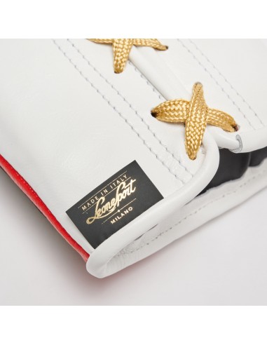 Handmade boxing gloves Orlando Laced in leather - Leone Sport