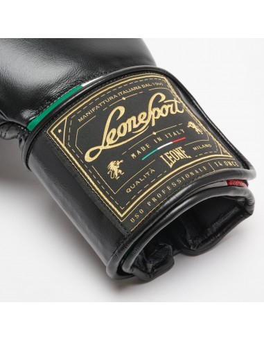 Gants de boxe italiens faits main Orlando en cuir - Leone Sport