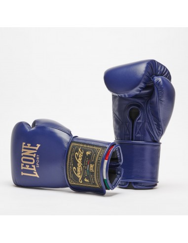 Gants de boxe italiens faits main Orlando en cuir - Leone Sport