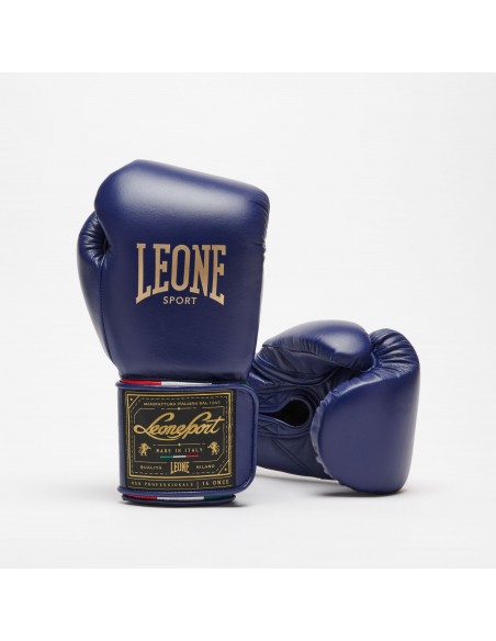 Gants de boxe italiens faits main Orlando en cuir - Leone Sport