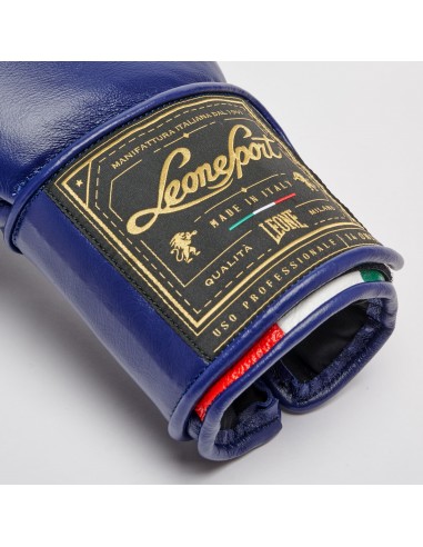 Gants de boxe italiens faits main Orlando en cuir - Leone Sport