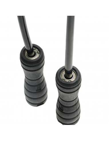 Leone1947 Allenati in modo efficace: corda per saltare con anima in acciaio integrata