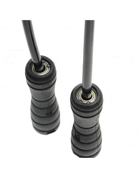 Leone1947 Allenati in modo efficace: corda per saltare con anima in acciaio integrata