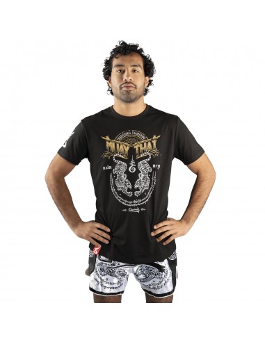 8 Weapons Sak Yant Tigers - Acquista la T-Shirt Muay Thai da