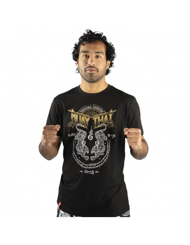 8 Weapons Sak Yant Tigers - Acquista la T-Shirt Muay Thai da
