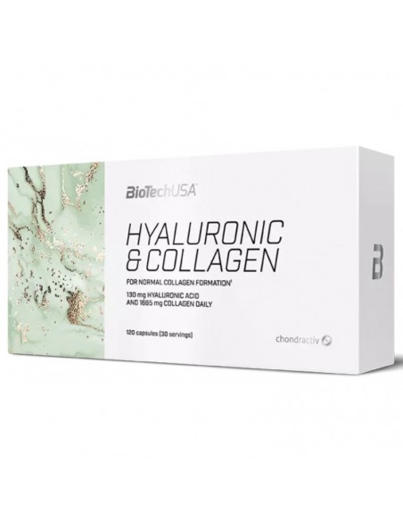 Bio Tech USA Hyaluronic & Collagen 120Stk