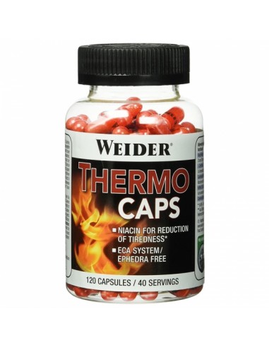 Buy Weider Thermo Caps: Maximise your performance with 160mg caffeine