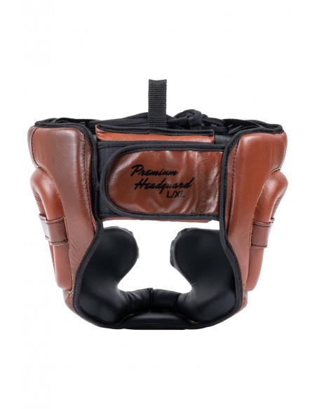 Casque en cuir BENLEE Premium : protection optimale avec les protège-joues