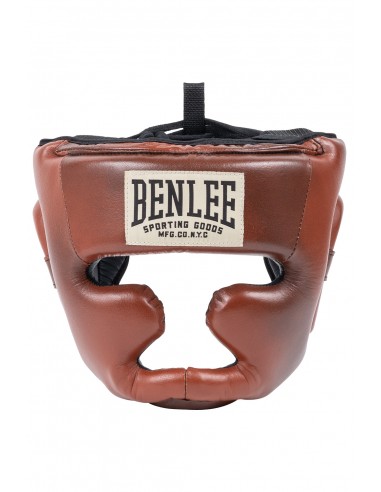 BENLEE Premium leather head protection: Optimum protection with cheek protectors