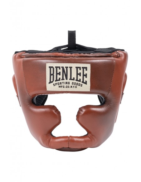 BENLEE Premium leather head protection: Optimum protection with cheek protectors