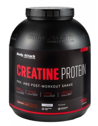 Body Attack Protéine de créatine : le shake ultime pré- & post-entraînement