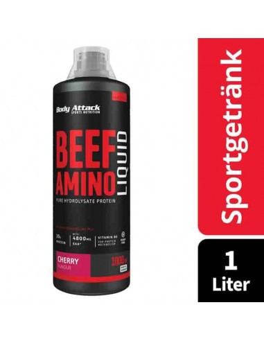 The ultimate workout success with BODY ATTACK Beef Amino Liquid