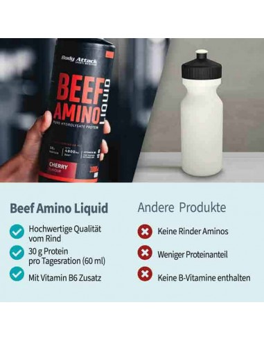 Body Attack Beef Amino Liquid 1000ml
