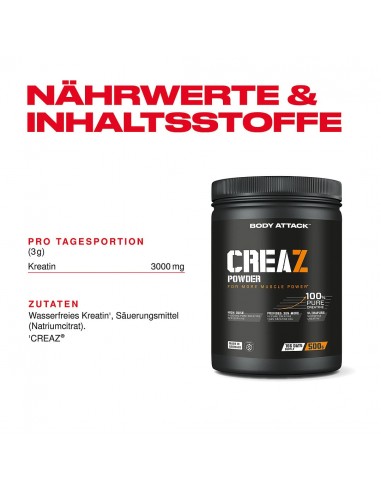 Body Attack CreaZ Powder 500g