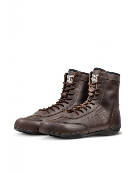 Scarpe da boxe in pelle premium di BENLEE: grip e comfort ottimali