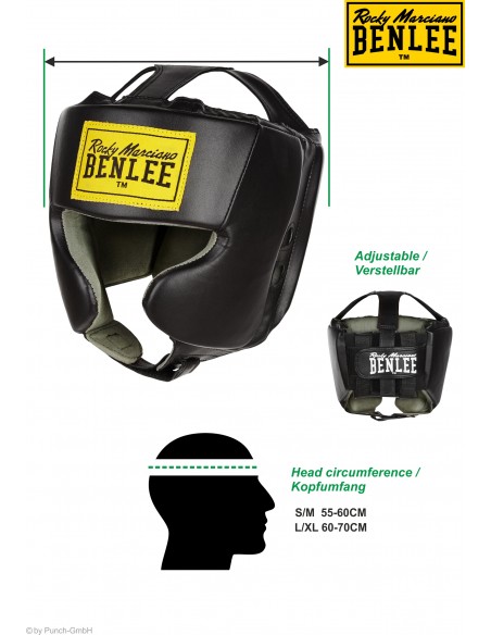 BENLEE Mike head protection: Maximum visibility & protection for sparring!