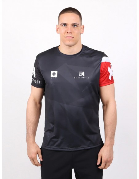 Camicia Team SUI Performance - Edizione Svizzera Fight Apparel