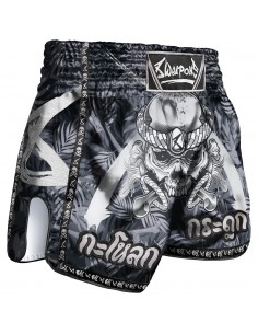 Tradition & style réunis : Muay Thai Short Bone Island de 8 Weapons