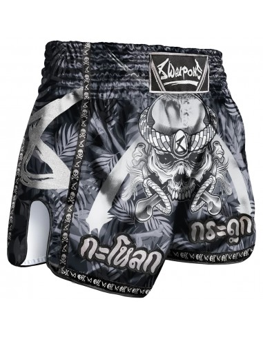 Tradition & style combined: Muay Thai shorts Bone Island from 8 Weapons