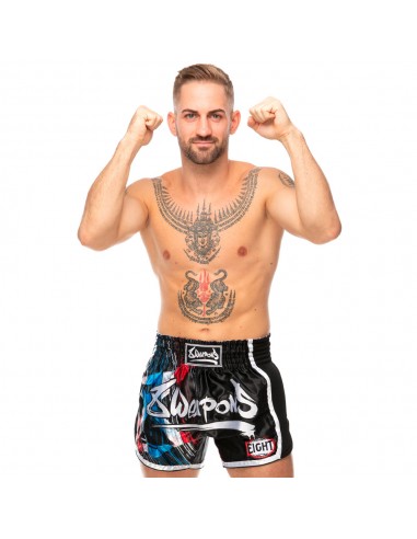 8 Weapons Muay Thai Shorts Cut like a Blade
