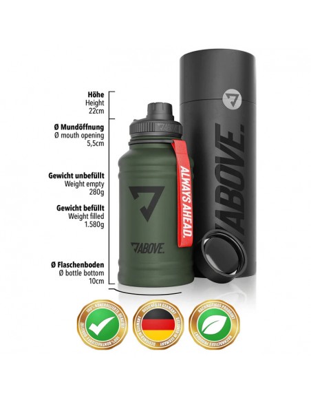 Above Buy Stainless steel drinking bottle 1300ml in the Swiss online shop
