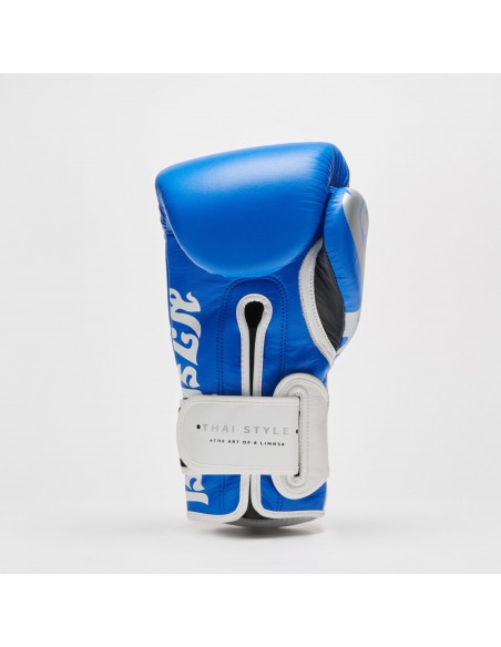 Leone Boxhandschuhe Thai Style GN114 Blau