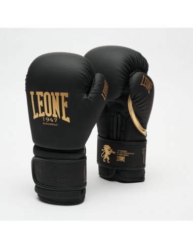 Leone Boxhandschuh Black Edition GN059G Gold