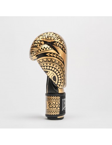 Discover the world of boxing with Haka boxing gloves in gold/black