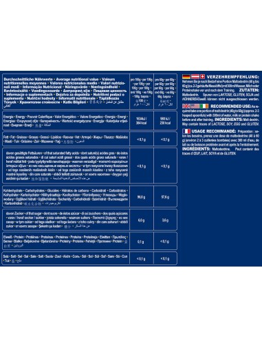 Buy high-quality IronMaxx maltodextrin without additives