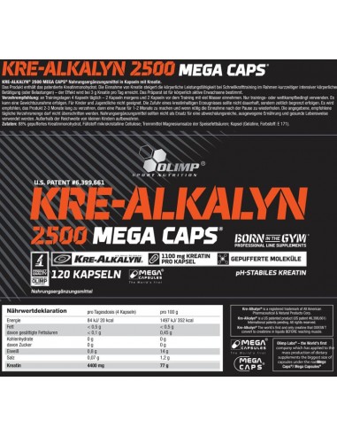 Olimp Kre-Alkalyn Mega Caps 120Stk