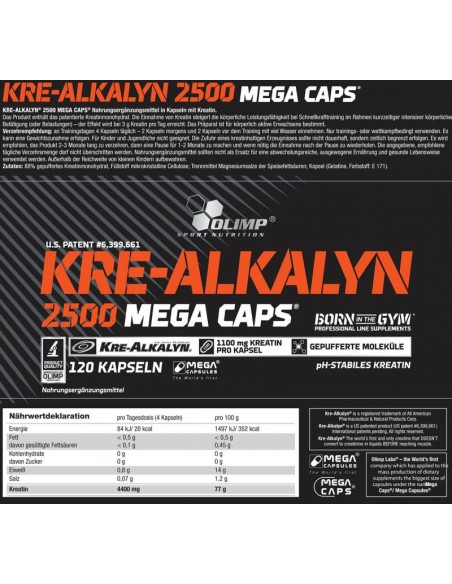 Olimp Kre-Alkalyn Mega Caps 2500 buy in Swiss online shop