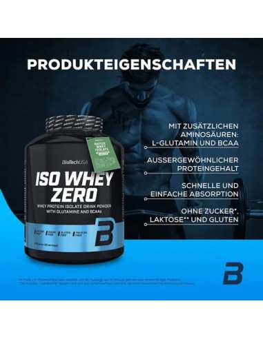 BioTech USA Iso Whey: High-quality protein for athletes