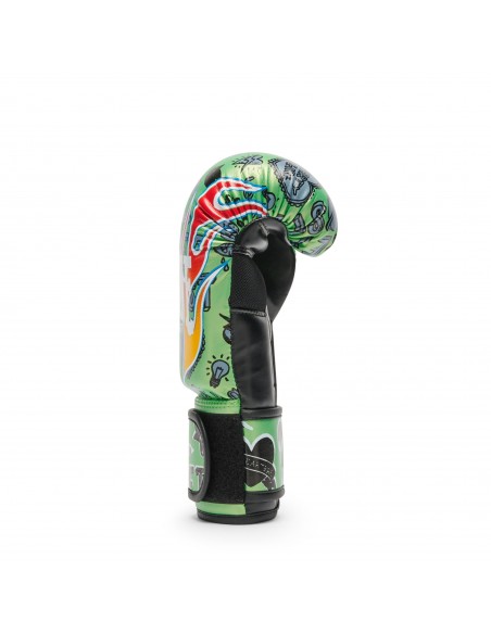 Guanti da boxe Leone Flames per bambini: vestibilità e comfort perfetti