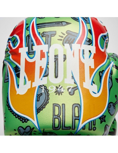 Leone Flames Boxhandschuhe für Kinder GN407J