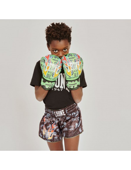 Leone Flames boxing gloves for children: perfect fit & comfort